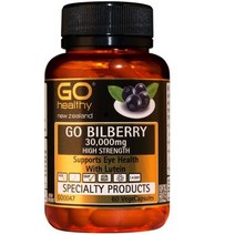 뉴질랜드 고헬씨 빌베리 루테인 30 000mg 60캡슐, 1개, 60정