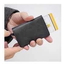 바지 뒷주머니에 넣기 편한 남자 카드 지갑 깔끔 직장인 취직선물