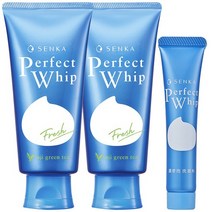 센카 퍼펙트 휩 프레시 클렌징 폼 100g 2개 + PW 15g 1개, 215g, 9세트
