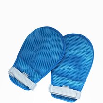 노인 손목억제대 시니어 긁음방지장갑 손싸개 758411EA, 쿠팡@ 단면메쉬장갑A