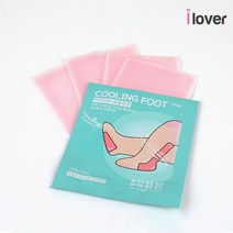 [아이러버] 쿨링풋 4매입 발패치 발바닥패치 종아리마사지 다리마사지, 쿨링풋 일반형