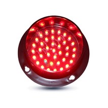 심천 LED 공장 새로운 사용자 정의 88mm 교통 신호등 램프, 04 red DC24V