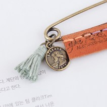 핸드메이드 후리 옷핀브로치
