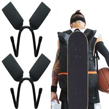 스케이트보드 가방 스트랩 백팩 보드가방 스케이트 캬 리 백 팩 어태치먼트 숄더 스트랩 버클 훅 스케이드보드 행거, 한개옵션0