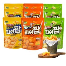 고단백 명태스낵 피쉬팝 3가지맛 6봉 콘소메2 김맛2 치즈2