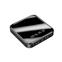 휴대용 보조배터리 대용량 보조배터리 20000mAh, 블랙, 10000mAh