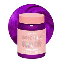 라임 크라임 Unicorn Hair Dye Full Coverage Jello Tropic, 포니(바이올렛 퍼플)