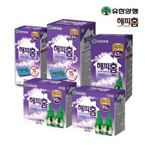 유한양행 해피홈 파워매트 교체용/리필 리퀴드모기약 리필 45일 1개, 해피홈 파워매트 30p 1개