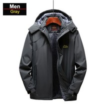 바람막이 재킷 남자자켓 골프웨어 winter inner 양털 방수 자켓 남성 여성 야외 윈드 브레이커 하이킹 캠핑 스키 비옷 두꺼운 열 코트