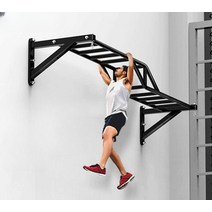 구름사다리 벽 고정형 철봉 풀업 평행봉 운동 헬스, 벽걸이형 Z자형 2미터