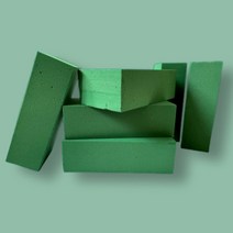 꽃피에스타 플로랄폼 꽃꽂이 스펀지 오아시스, 생화용 6개, 6개