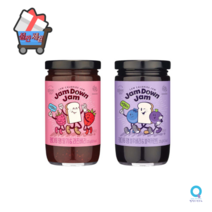 [설 찐세일] 복음자리 저당잼 딸기 & 라즈베리 225g / 블루베리 & 블랙커런트 225g, 복음자리 잼다운잼 블루베리블랙커런트 225g X