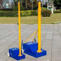 배드민턴지주대 테니스 발리볼 멀티코드 네트망 연습, 옐로우
