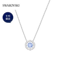 스와로브스키 SWAROVSKI 5286137 SPARKLING DANCE ROUND 로듐 플래팅 목걸이