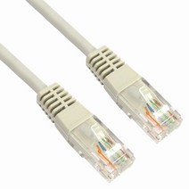 강원전자 넷메이트 CAT.5E UTP크로스 2M 랜케이블, 1개