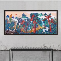 3D 행운을부르는그림 십장생도110x48cm