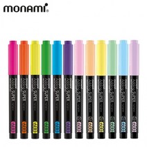 모나미 형광펜 에딩 슈퍼 600, 파스텔 블루