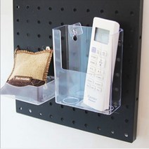 페그보드 투명선반 타공판 바구니걸이 타공패널 수납케이스, 타입선택, C형