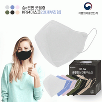 마스크 숨e편한 굿필링 KF94 KF-AD 2D 새부리형 컬러 100%국산 대형 소형 황사 방역 마스크 5매포장, 01-숨e편한 KF94 새부리형마스크(그레이)
