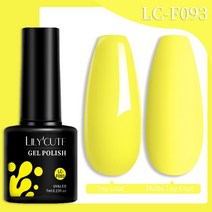 젤네일 셀프 매니큐어 세트 시럽 컬러 웨딩 LILYCUTE-글리터 스팽글 네일 젤 7ML 오래 지속되는 UV LED DIY, 99 LC-F093