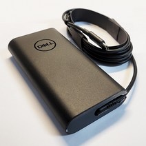Dell 델 정품 C타입 노트북 충전기 PD 90W 20V 15V 9V 5V 고속충전 어댑터 LA90PM170, 어댑터+3구 전원케이블