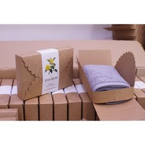 ﻿퇴직선물 답례수건 수건답례품 송월타올답례품 40수 160g, 아이보리베이지회색보라