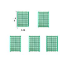 패들 바디 서핑 보드 보트 프로토보드 회로 보드 3x7 4x6 5x7cm PCB 양면 DIY 범용 10 개, 12 Double-5X7-10PCS