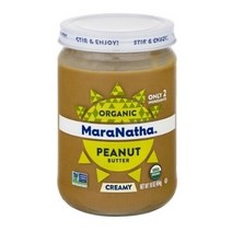 마라나타 피넛 버터 크리미, 454g, 4개