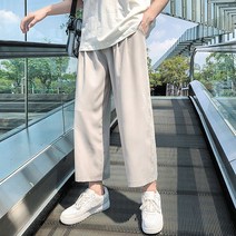 [당일출고] 로먼 린넨 와이드 크롭팬츠