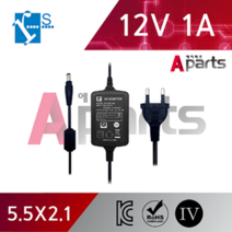 에이파츠 12V1A 어댑터 RS-AB1000 (5.5*2.1) SMPS