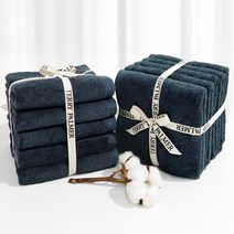 테리파머 무형광 호텔수건 170g 수건세트 40x80 면사 코마사 타올 수건 타월 호텔타올 목욕수건 목욕타올 30수 10장 20장 30장, 차콜