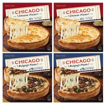 시카고 리얼치즈 피자 치즈듬뿍 간편 냉동피자 355g x 5개입, 시카고 리얼치즈피자 355g x 5판