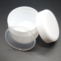 10g 20g 30g 50g 100g 휴대용 플라스틱 화장품 빈 항아리 화이트 병 아이 섀도우 메이크업 크림 립 밤 컨테이너 냄비 30pcs, [05] 100g, [03] White, [01] 플라스틱