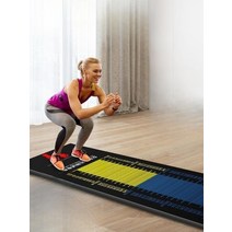 제자리멀리뛰기 높이뛰기 매트 운동 학교 육상 달리기 체대, 300x90CM고밀도 고무 미끄럼 방지