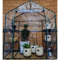 소형 조립식 미니비닐하우스 온실 다육이 원형투명PVC, 6번