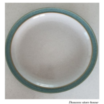 덴비 엘레멘츠 그린 원형 디너 플레이트, 1개