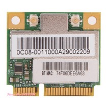 SNew BroadCom BCM943225HMB WLAN + Bluetooth3.0 하프 미니 PCI-E 카드 ACER 4750G 4552G 300Mbps, 한개옵션0