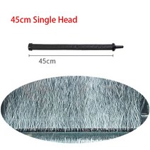 기포발생기 크기 20cm 120cm 수족관 에어 스톤 버블 바 벽 커튼 튜브 호스 물고기 탱크 펌프 수경 산소 디퓨저 튜브 수경 수족관 에어 스톤, [04] 45cm