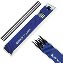 (스테들러) 마스 카본 홀더심 리필 200 2.0mm HB 780심 샤프심, 빨강