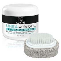 AVAMI Urea 젤 40% 고효율 풋 리페어 균열된 힐 트리트먼트 우레아 살리실산 및 기타 유익한 성분으로 발을 캘러스 리무버 건조한 균열 발 172449
