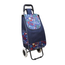 소형 트레일러 가정용 식료품 카트 노인 가벼운 쇼핑 접이식 트롤리, 03 5, 한개옵션1