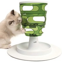 고양이먹이퍼즐 고양이간식장난감 노즈워크Catit Senses 2.0 푸드 트리 - 인터랙티, 01 초록색.