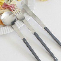 손님 초대상 식기 디너스푼 디너포크 디너나이프 식사, 상품선택:스푼 올리브, 단품