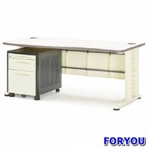 Foryou2762 퍼즐 일자형책상 컴퓨터책상 조립식책상 책상 책장 책꽂이, 레드 레드