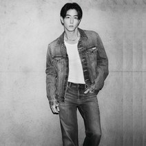 캘빈클라인진 남성 클래식 틴티드 스톤워시 데님 자켓(40TM715) 464614