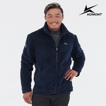 [코몽트] 유니 쉘파 하이넥 자켓[네이비]