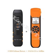 광 파워 미터 테스터기 섬유 플래시 라이트 광섬유 레드 펜 시각적 결함, 15km and-70 to 10dBm