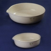 자제 증발 접시 Flat Bottom/내열온도 : 1100℃/용량/90ml/EBF90