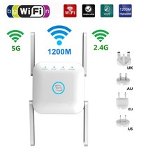 와이파이 티피링크 유 무선 공유기 1200mbps 리피터 라우터 익스텐더 5g 2.4g, EU 플러그, 하얀색