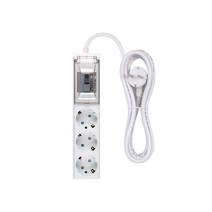 오성정밀 국산 고용량멀티탭 + 안전커버 3개 세트 과부하 차단 누전 차단 냉방 난방 4000W 고전력, 배선 차단, 3구, 2.5m